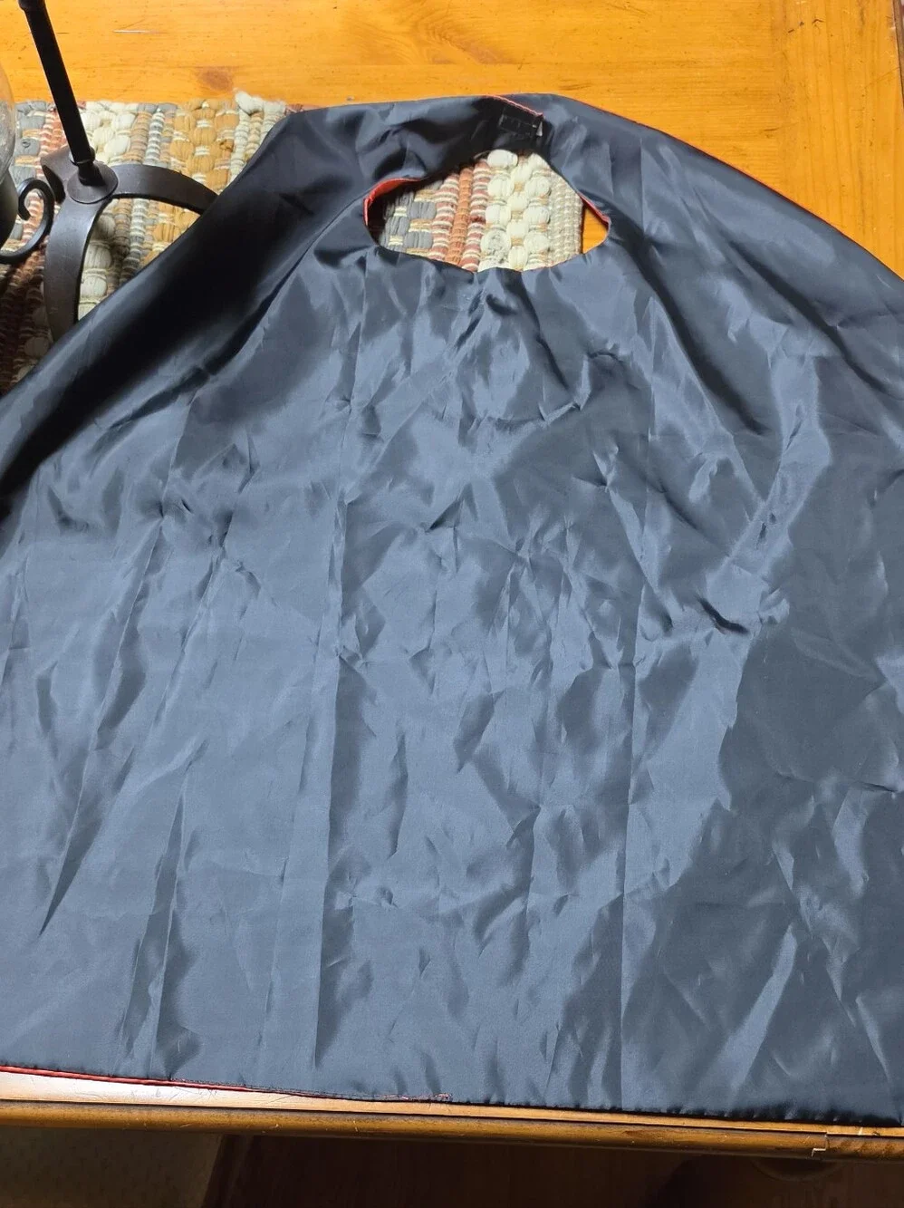 Red Spiderman Print Cape